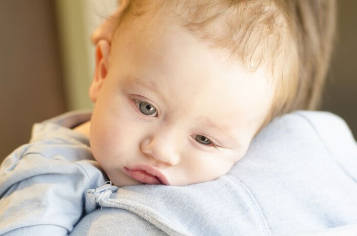 Sick baby boy